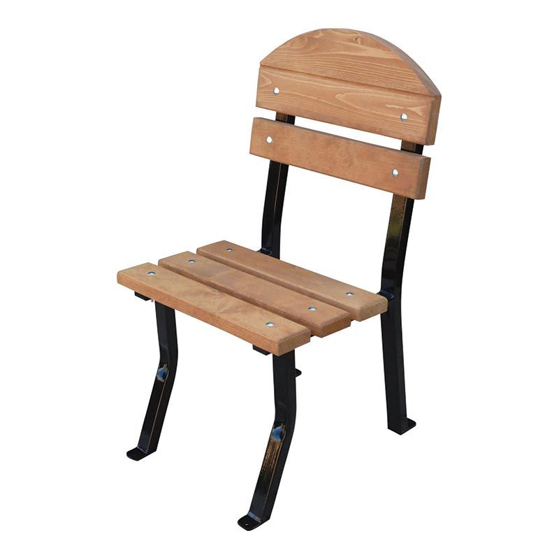 Židle zahradní Nela Lux dřevo a ocel RB Garden - vše pro venkovní posezení na zahradě a na terase