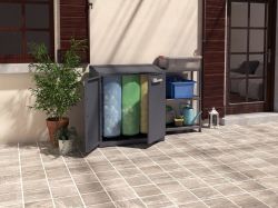 Recyklační koš COMPACT STORE Keter - vše pro venkovní posezení na zahradě a na terase