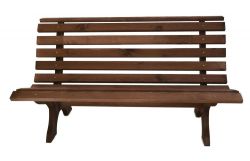RETRO dřevěná lavice - MOŘENÁ Rojaplast - vše pro venkovní posezení na zahradě a na terase
