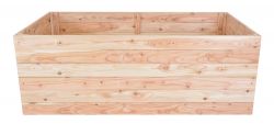záhon vyvýšený PREMIUM MODŘÍN 135x70x50cm dřevěný Rojaplast - vše pro venkovní posezení na zahradě a na terase