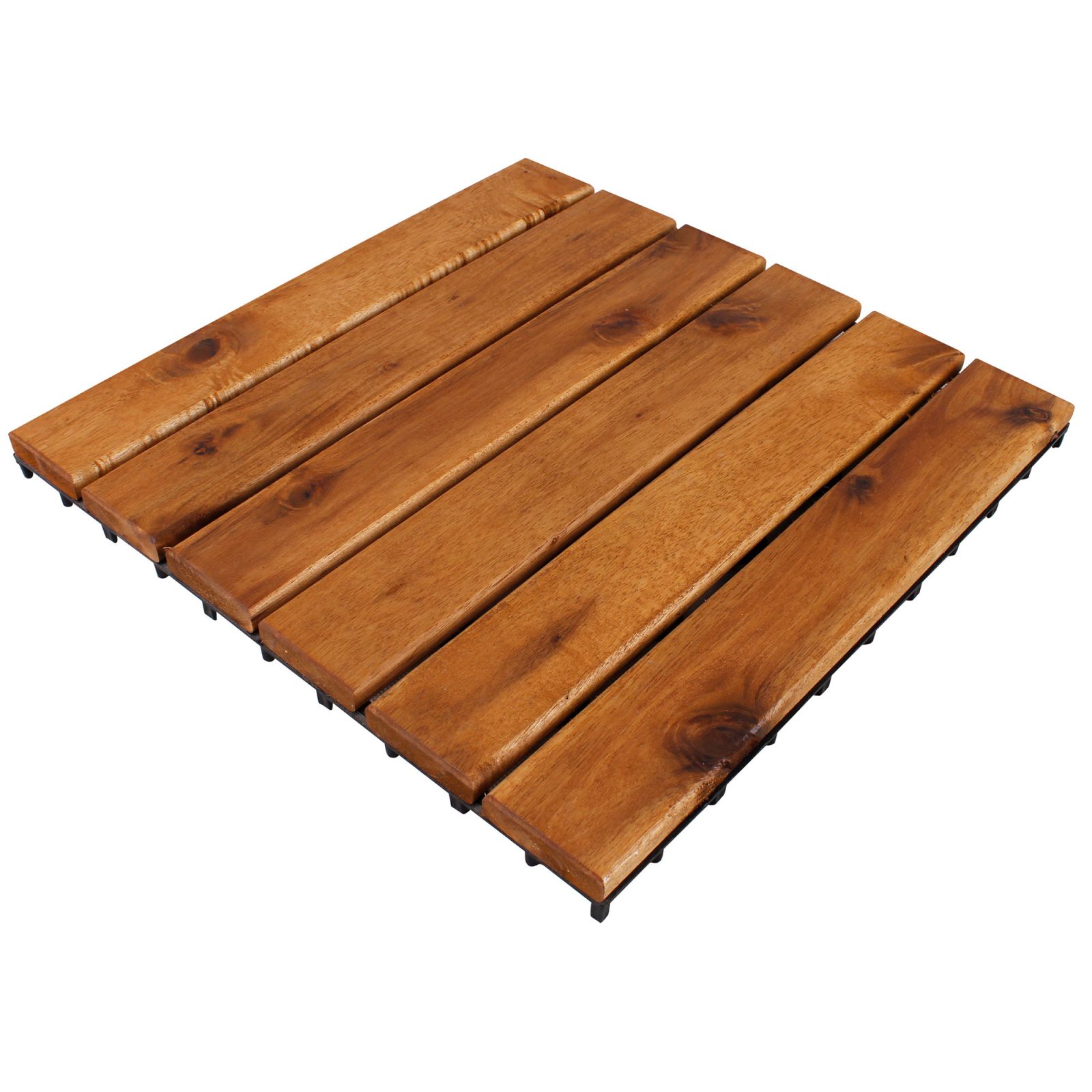 Dřevěná dlaždice akát 30x30 cm vertikální Linder Exclusive - vše pro venkovní posezení na zahradě a na terase